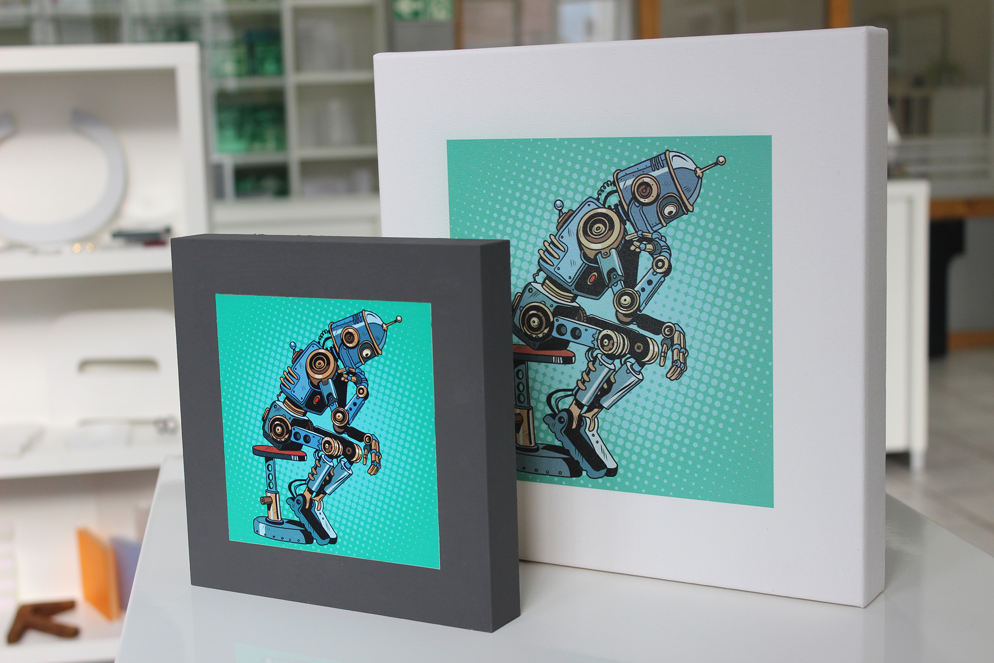 Ob UV-Direktdruck oder Digitaldruck auf Folie, Leinwand oder Plattenmaterial - in Köln alles erhältlich bei der KBZ Werbetechnik.